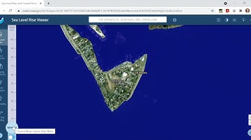 Walkthrough of the NOAA Sea Level Rise Viewer