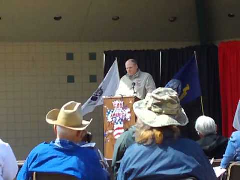 Lance Russell at Tea Party: Nelson for Senate!
