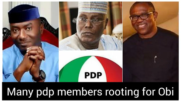 SHOCKING: MANY PDP MEMBERS DUMP ATIKU, DRUM SUPPORT FOR PETER OBI - PDP CHIEFTAIN ANNOUNCES