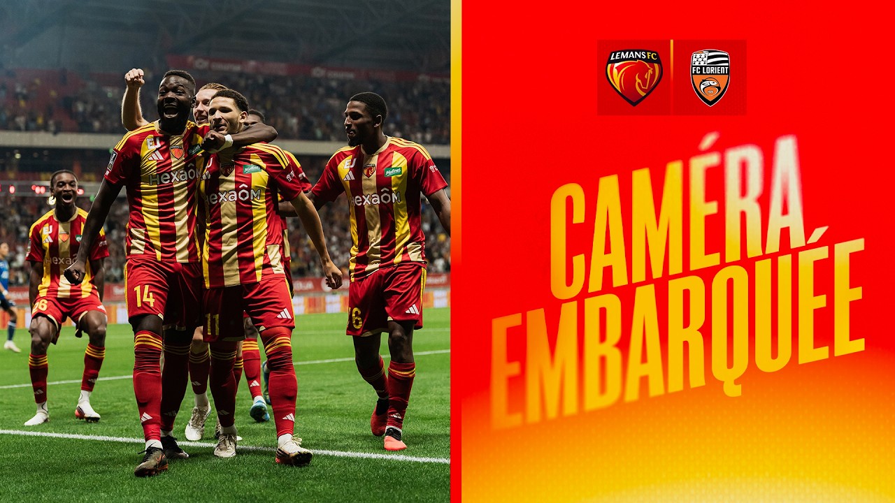 Première victoire de la saison Ligue 1 ! | Le Mans FC-FC Lorient | CAMÉRA EMBARQUÉE #2