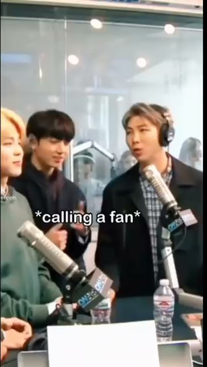 BTS Calling A Fan.. Lucky Girl 💜💜💜