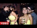 Sara khan  full night party  black heart song launch  topnews just4u