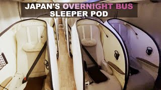 Sleeping in Japan’s Luxurious Pod Night Bus | Niigata to Tokyo