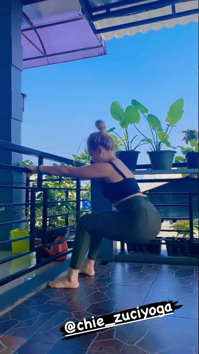 Latihan Yoga Bersama Ayutingting #Shorts #Yoga #Wow