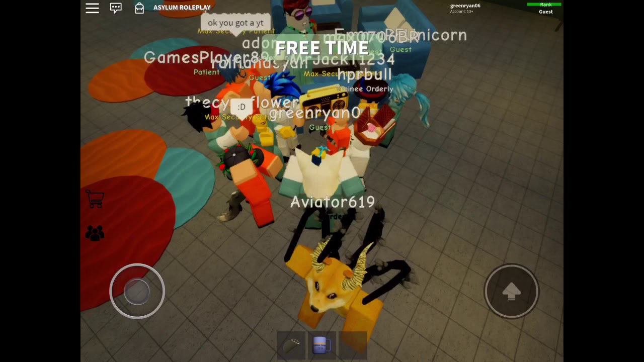 Roblox Dota Dance Party Youtube - asylum roleplay roblox what is a orderly