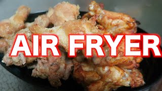 AIR FRYER NAKED CHICKEN  WINGS 2 WAYS! BIG BOSS AIR FRYER COOK WITH ME