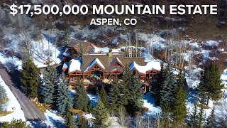 $17,500,000 Mountain Estate in Aspen, CO - DroneHub