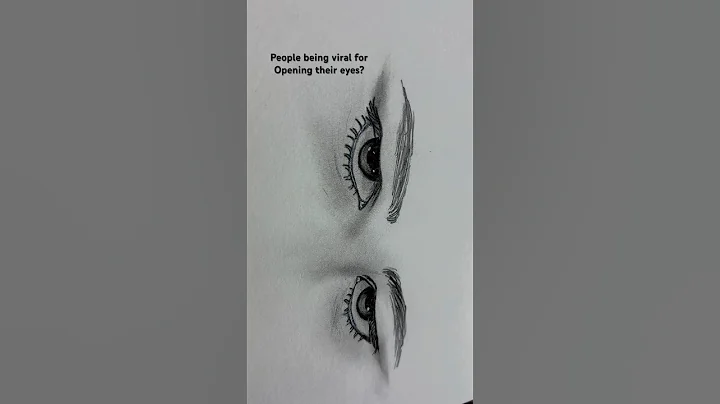Eye trend #eyetrend #eyesketch #drawing #sketch #shortvideo #shorts #trending