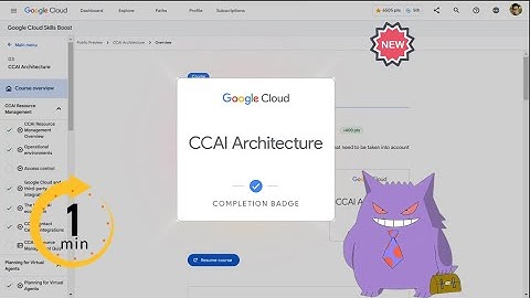 CCAI Architecture  |#quiz | #2024 | #GSP051 |#qwiklabs