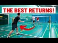 The 5 best returns of serve to play in mens doubles  badminton strategy