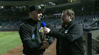 C.J. Kayfus - Player of the Game, April 12, 2025 (Akron 4, Altoona 3)
