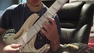 Quick microtonal guitar improvisation (7 edo)