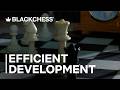 Fast and Efficient Development in Chess | Explained in 2 Minutes | BlackChess