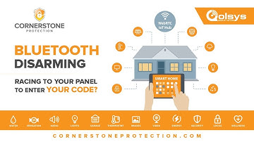 Qolsys IQ Panel 2 Bluetooth Touchless Disarming (Pair Upto 5 Smartphones) - Cornerstone Protection