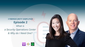What is a Security Operations Center & Why Do I Need One? - Cybersecurity Simplified - Episode 2