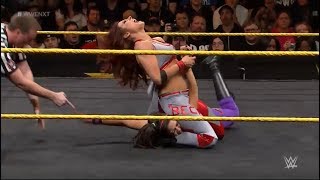 Becky Lynch vs Bayley Nxt 2015 HD