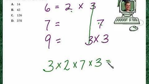 Praxis Application FR057  LCM Lowest or Least Common Multiple
