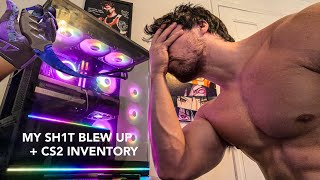 MY 5090 BLEW UP + MY $40,000 CS2 INVENTORY REVIEW