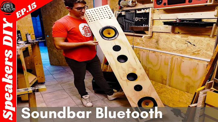 DIY SOUNDBAR Bluetooth Homemade