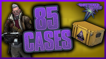 Opening 85 Shattered Web Cases in CS:GO...