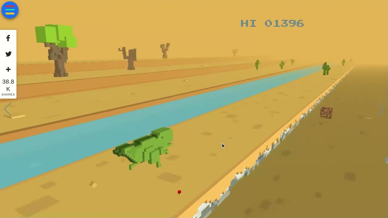 3D T Rex Game! - Youtube