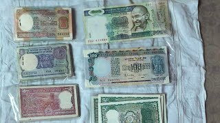 1Rs 2Rs Bundle | Gandhi Smarak Bundles | 100 Rs Dam notes & Cobalt Notes | 5Rs Deer Notes etc.