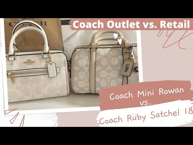 COACH MINI ROWAN CROSSBODY+ WHAT FITS?+ MOD SHOTS 