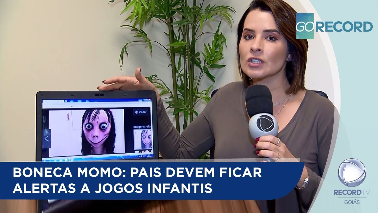 Escolas alertam para risco do jogo virtual com a boneca Momo - RecordTV -  R7 SP no Ar