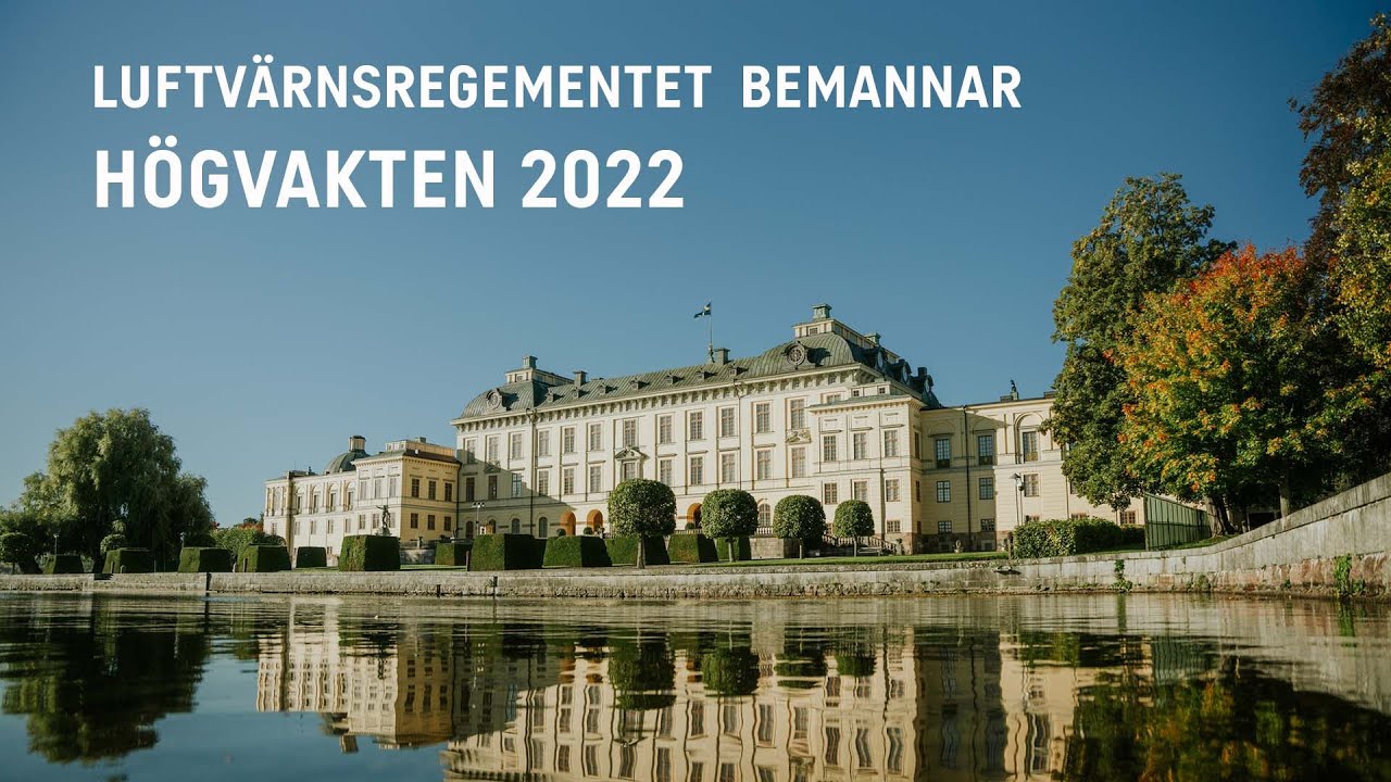 Luftvärnsregementet bemannar högvakten