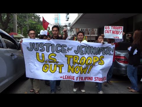 Protesters storm US embassy, demand junking of VFA, Edca