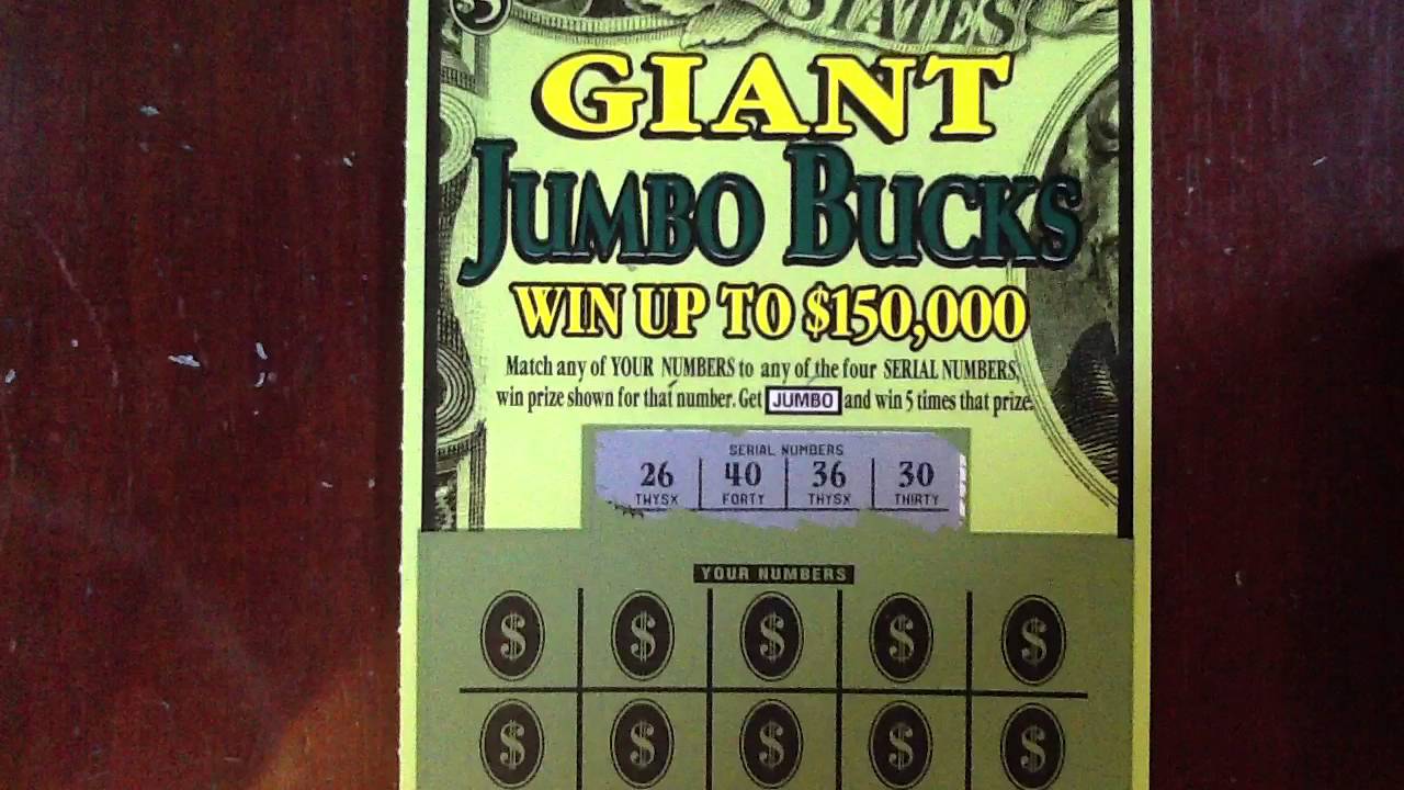 $5 GIANT Jumbo Bucks - TN Lottery - Scratchers - YouTube