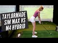 COMPARING GOLF CLUBS | TAYLORMADE SIM MAX VERSUS M4 HYBRID