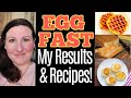 3 Day Egg Fast Results & Recipes