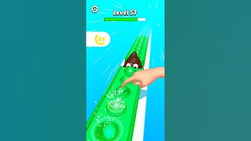 Pop run game 🎮 | Pop run 3D | Level 57 || #shorts #funny #trending #games #viral