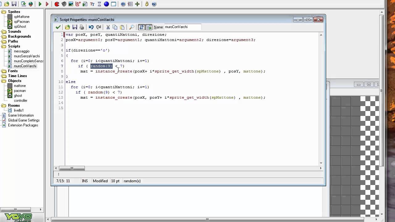 Programmare in C con Game Maker - ITA - 10 - YouTube