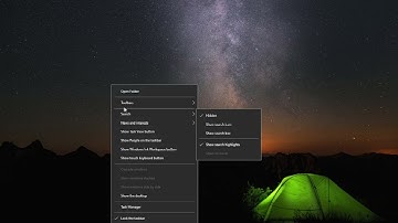 How to fix search bar not being there