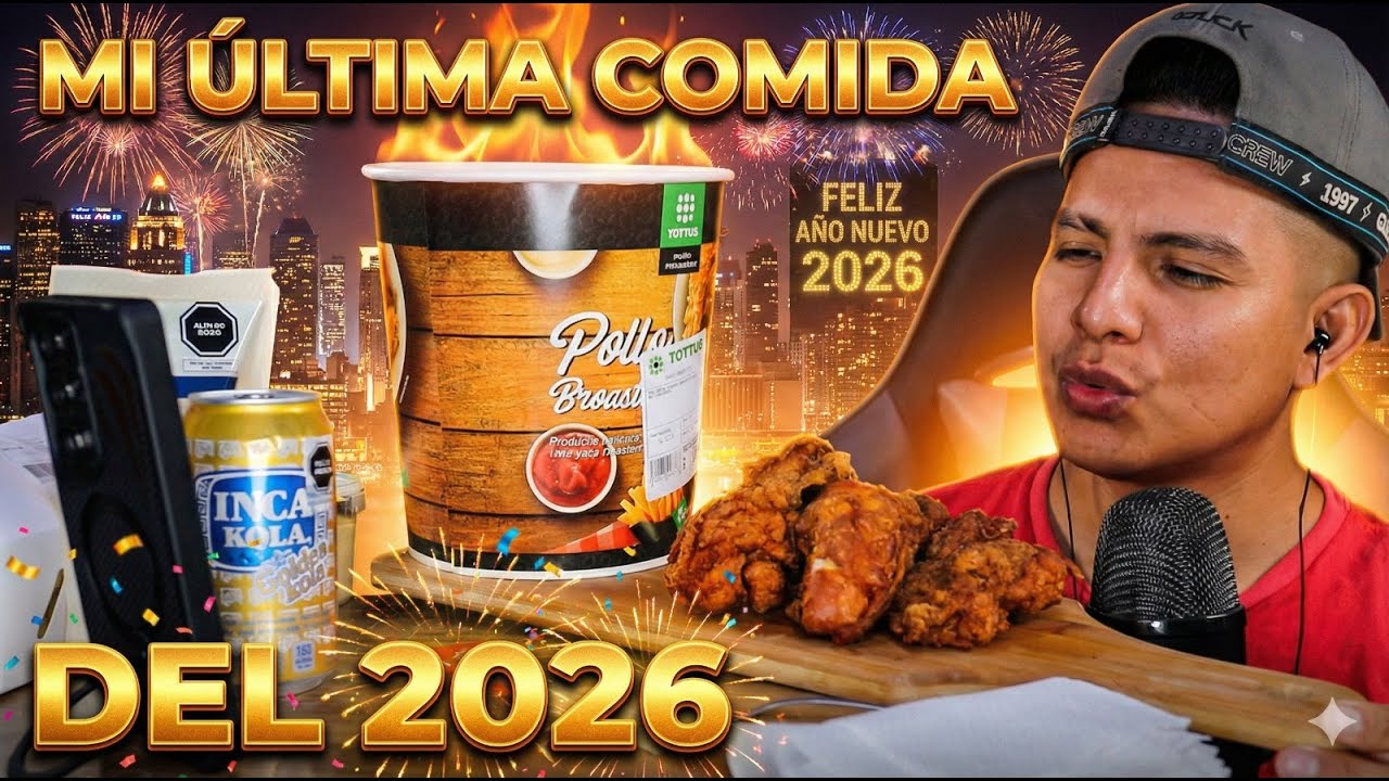 CALIFICANDO POLLO FRITO DE TOTTUS - ASMR