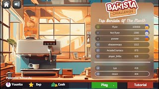 Let's be a barista for the day in YOUNIVERSE