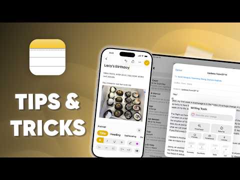 How To Use Apple Notes Like A Pro! Apple Notes Tips & Tricks in 2026