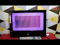 Bukan LCD yang rusak!!TV gambar blank kadang Garis berkotak | 32LG6UR
