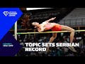 Angelina topic sets new serbian record in marrakech  wanda diamond league 2024