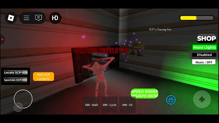 the ultimate scp 096 in roblox...