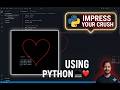 👉 Impress Your Crush Using Python 💻❤️ | Coding Magic #HeroH