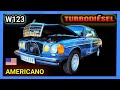 Mercedes W123 300 TURBODIÉSEL, un vistazo rápido