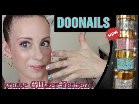 ❤DOONAILS NEUHEITEN// Glitzer-Farben und NailSticker im Test