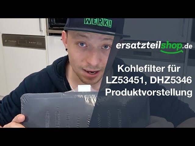 🍽 Dunstabzugshaube Kohlefilter wechseln Anleitung - change the filter in a  cooker hood [4K] 