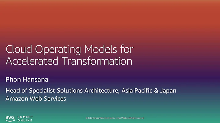 Cloud Operating Models for Accelerated Transformation - Level 200 (United States) - DayDayNews