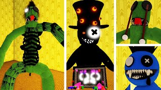 ALL *NEW* Corrupted Morphs in Rainbow Friends Escape Backroom Roblox