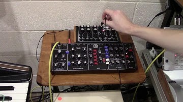 Behringer Model D CV Interfacing Demo (by Synthpro)