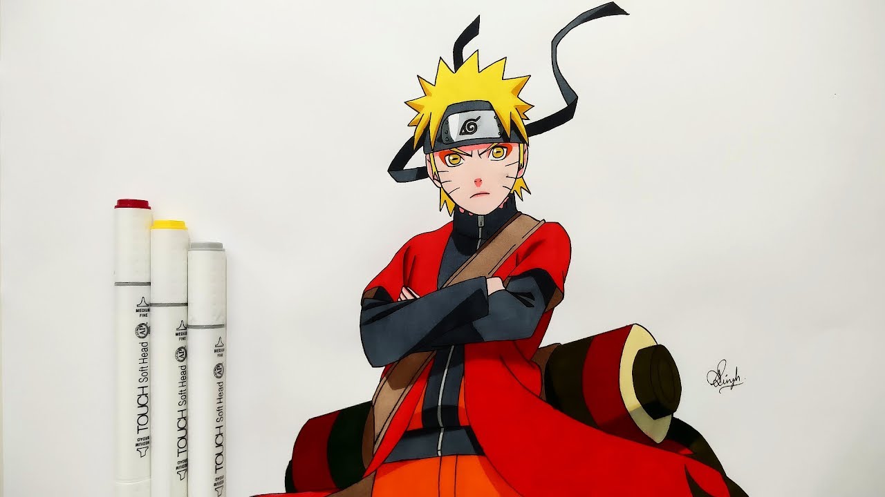 How To Draw Naruto Sage Mode Step By Step At Drawing - vrogue.co